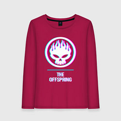 Женский лонгслив The Offspring glitch rock