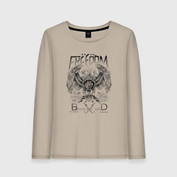 Женский лонгслив Орел геральдика