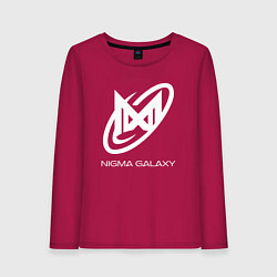 Женский лонгслив Nigma Galaxy logo