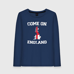 Женский лонгслив Come on England