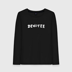 Лонгслив хлопковый женский Depeche Mode - Devotee Mode, цвет: черный