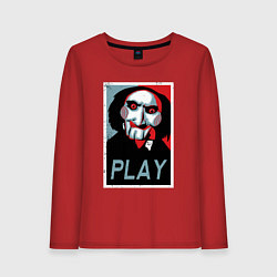 Женский лонгслив Play saw