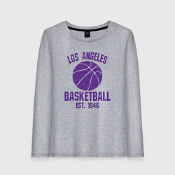 Женский лонгслив Basketball Los Angeles