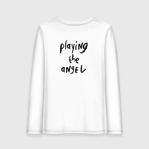Женский лонгслив Depeche Mode - Playing The Angel / Белый – фото 2