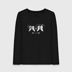 Лонгслив хлопковый женский Depeche Mode - Memento mori tour merch, цвет: черный