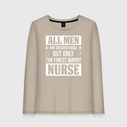 Женский лонгслив Медицинский сотрудник