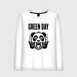 Женский лонгслив Green Day - rock panda