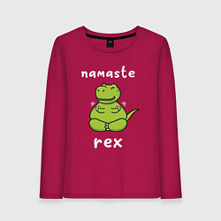 Женский лонгслив Namaste Rex