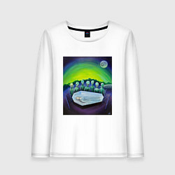 Женский лонгслив Спящая красавица 3000 и Инопланетяне