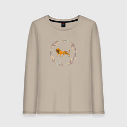 Женский лонгслив Быть львом