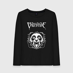 Женский лонгслив Bullet For My Valentine rock panda