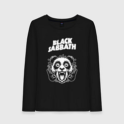 Женский лонгслив Black Sabbath rock panda