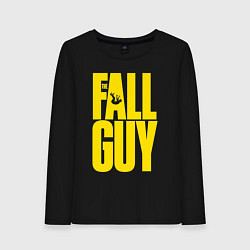 Женский лонгслив The fall guy logo