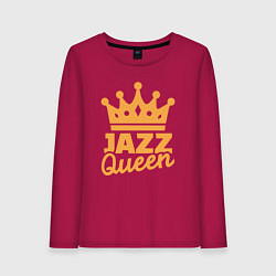 Лонгслив хлопковый женский Королева джаза, цвет: маджента