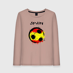 Женский лонгслив Football Spain