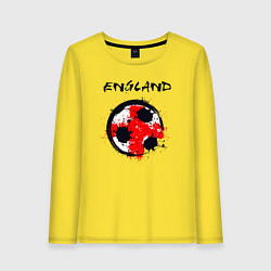 Женский лонгслив Football England