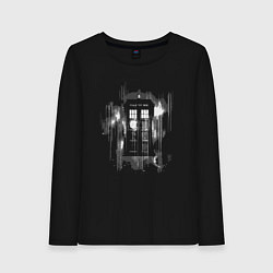 Женский лонгслив Tardis grey