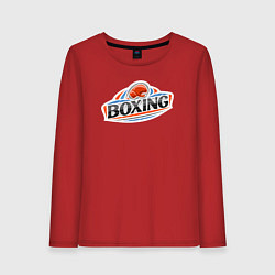 Женский лонгслив Boxing team