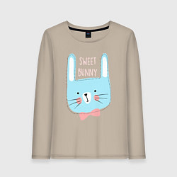 Женский лонгслив Sweet bunny