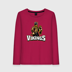 Женский лонгслив Vikings team