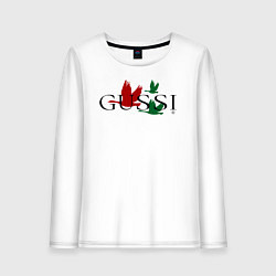 Женский лонгслив Гусси - гуси летят