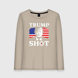 Женский лонгслив Trump shot