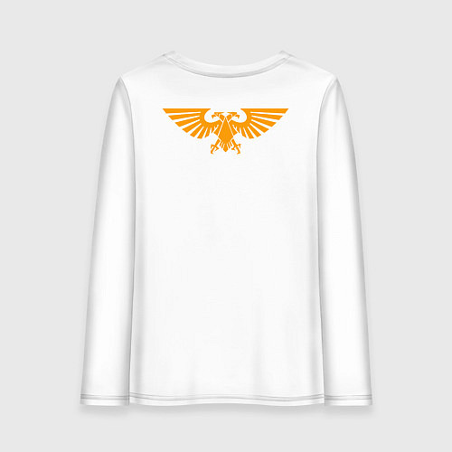 Женский лонгслив Salamanders Warhammer 40k / Белый – фото 2