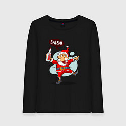 Женский лонгслив Будем!