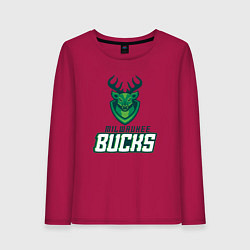 Женский лонгслив Milwaukee Bucks NBA