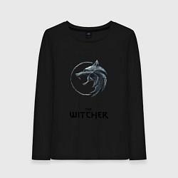 Лонгслив хлопковый женский The witcher ciri, цвет: черный