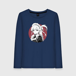 Женский лонгслив Ретро горничная служанка