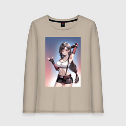 Женский лонгслив Тифа Локхарт из Final Fantasy VII