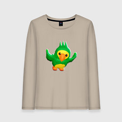 Женский лонгслив Попугай PK XD