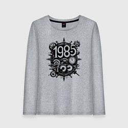 Женский лонгслив 1985 стимпанк