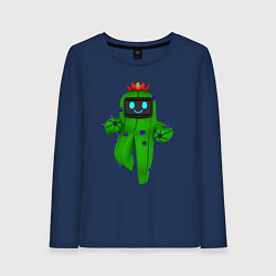 Женский лонгслив Tанцующий кактус из игры