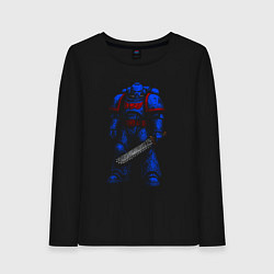 Женский лонгслив Космодесантник Space Marine