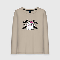 Женский лонгслив Готическое очарование - приведение