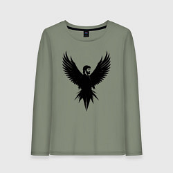 Женский лонгслив Крылатый Чак Норрис