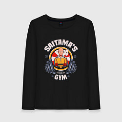Женский лонгслив Ванпанчмен saitama gym