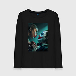 Женский лонгслив Джокер и Харли Квинн