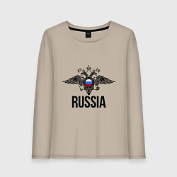 Женский лонгслив Russia