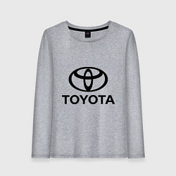 Женский лонгслив Toyota Logo