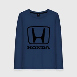 Женский лонгслив Honda logo