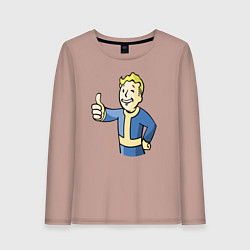 Женский лонгслив Fallout vault boy