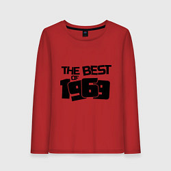 Женский лонгслив The best of 1969