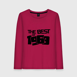 Женский лонгслив The best of 1969