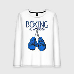 Женский лонгслив Boxing champions