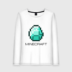 Женский лонгслив Minecraft Diamond