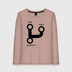 Женский лонгслив Раз, два и в продакшн