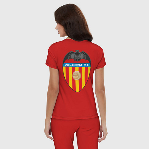 Женская пижама Valencia CF / Красный – фото 4